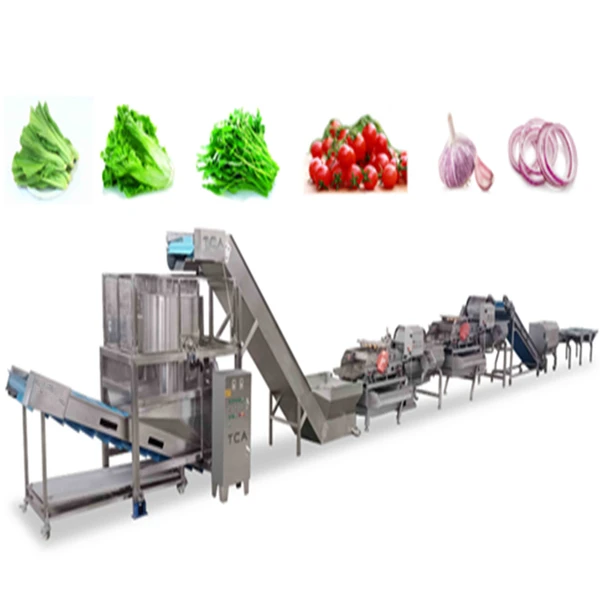 آلة معالجة الخضار الفاكهة ، غسالة الخضار
