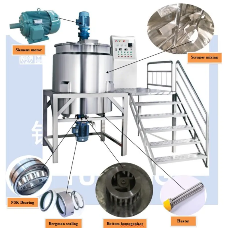 машина для производства жидких моющих средств