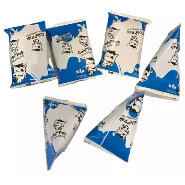 machine de remplissage aseptique de carton de triangle, machine de remplissage de poche de fino