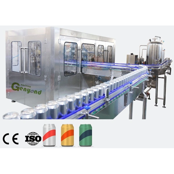 Machine de scellage de remplissage de canette de boisson gazeuse