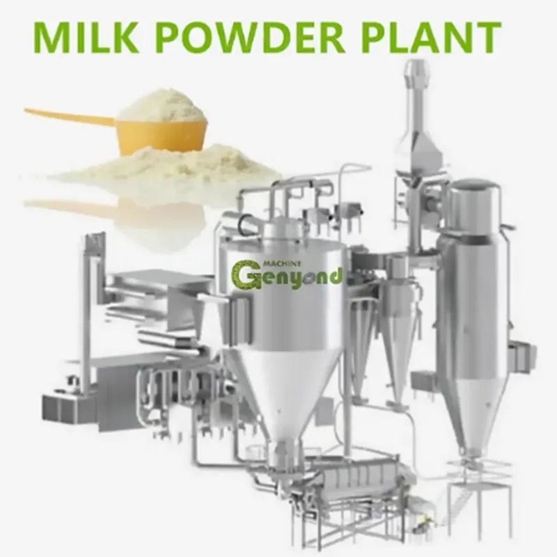 Milk powder processing plant
