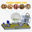 Завод по переработке крахмала маниоки, машина для сушки крахмала