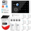 WIFI/GSM/GPRS home alarm system