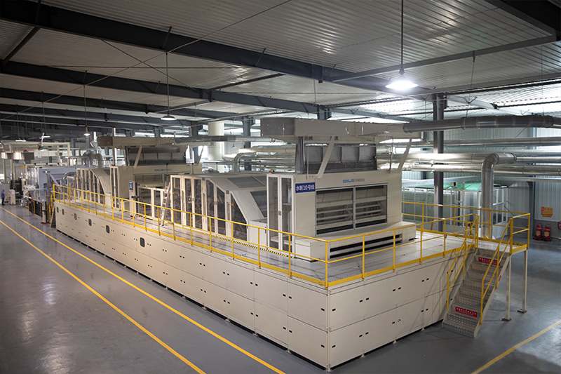 Spunlace non woven Production