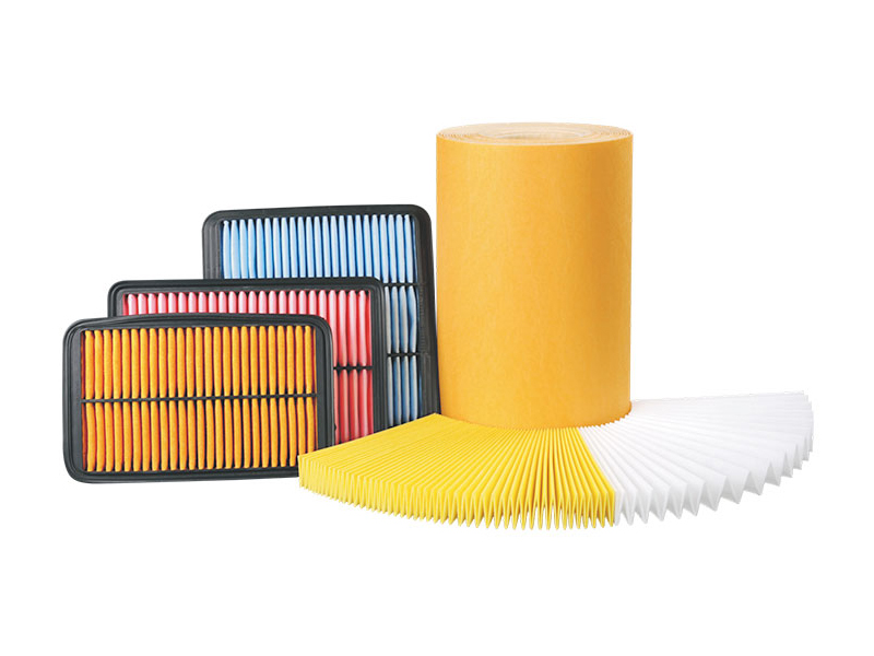 Engine air filter Media; PP injection air filter media, heat melt air filter media, cabin filter media, carbon filter media, tribo-electric media, special function filter media (antibacterial), air purified media, pocket filter media (air purification), fuel filter media, Industrial filter media,   Filter media, meltblown, composite materials, spun bond non woven, PP spun bond non woven, PET non woven, needle punch, thermal bond, felt, acoustic panel, stitch bond, spunlace, chemical bond, ultrasonic composite, hot melt adhesive compound, GRS non woven, etc.  