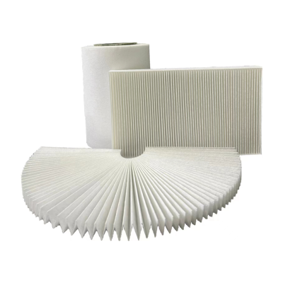 Engine air filter Media; PP injection air filter media, heat melt air filter media, cabin filter media, carbon filter media, tribo-electric media, special function filter media (antibacterial), air purified media, pocket filter media (air purification), fuel filter media, Industrial filter media,   Filter media, meltblown, composite materials, spun bond non woven, PP spun bond non woven, PET non woven, needle punch, thermal bond, felt, acoustic panel, stitch bond, spunlace, chemical bond, ultrasonic composite, hot melt adhesive compound, GRS non woven, etc.  