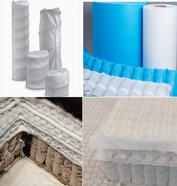 Filter media, meltblown, composite materials, spun bond non woven, PP spun bond non woven, PET non woven, needle punch, thermal bond, felt, acoustic panel, stitch bond, spunlace, chemical bond, ultrasonic composite, hot melt adhesive compound, 3D non woven, etc.  