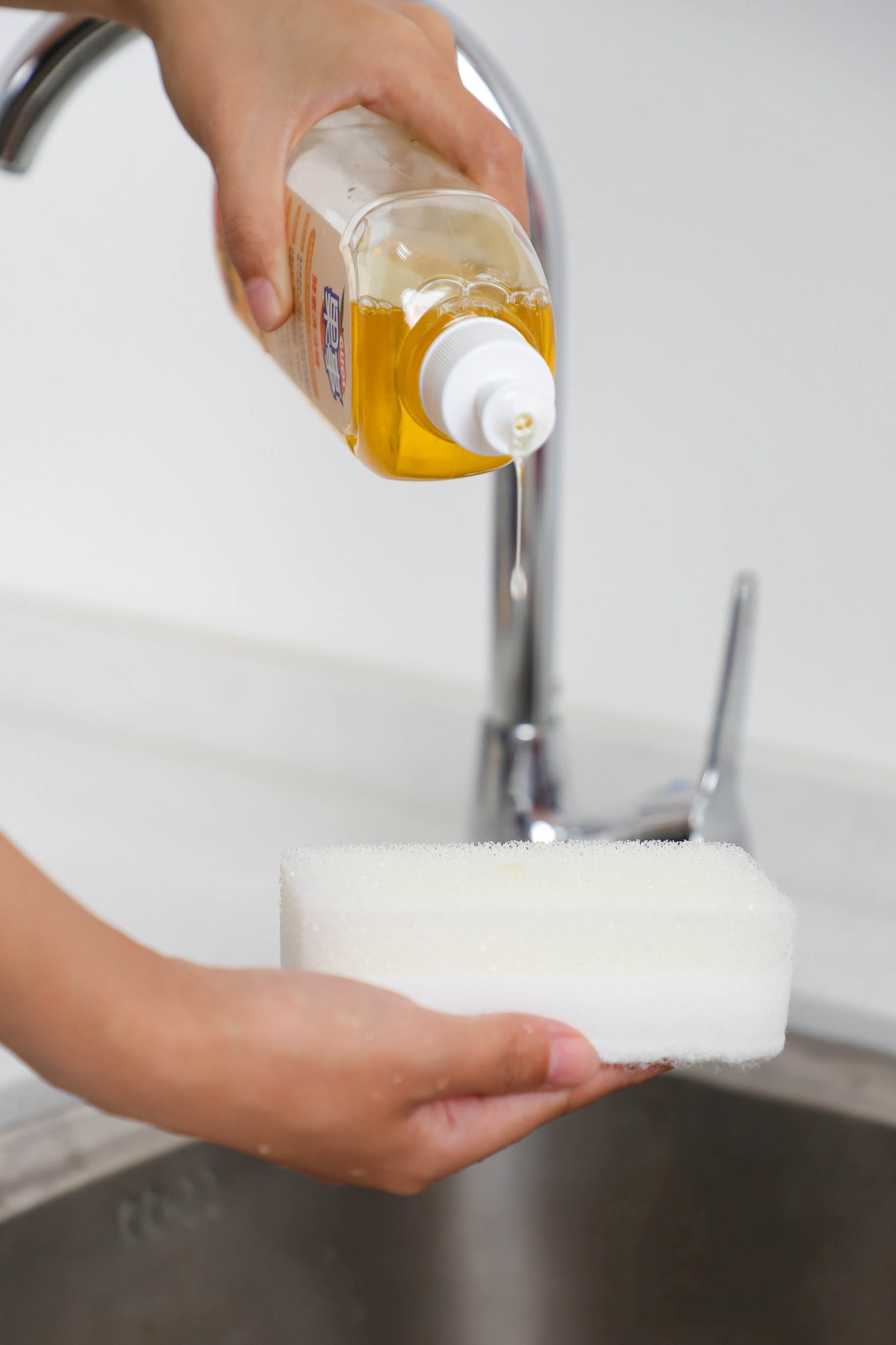 Three Layers Of Dish Brushes 