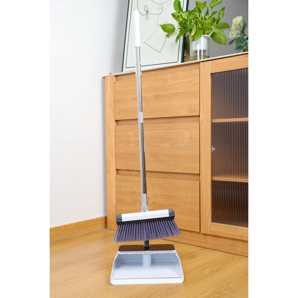 Retractable Broom & Dustpan Combo