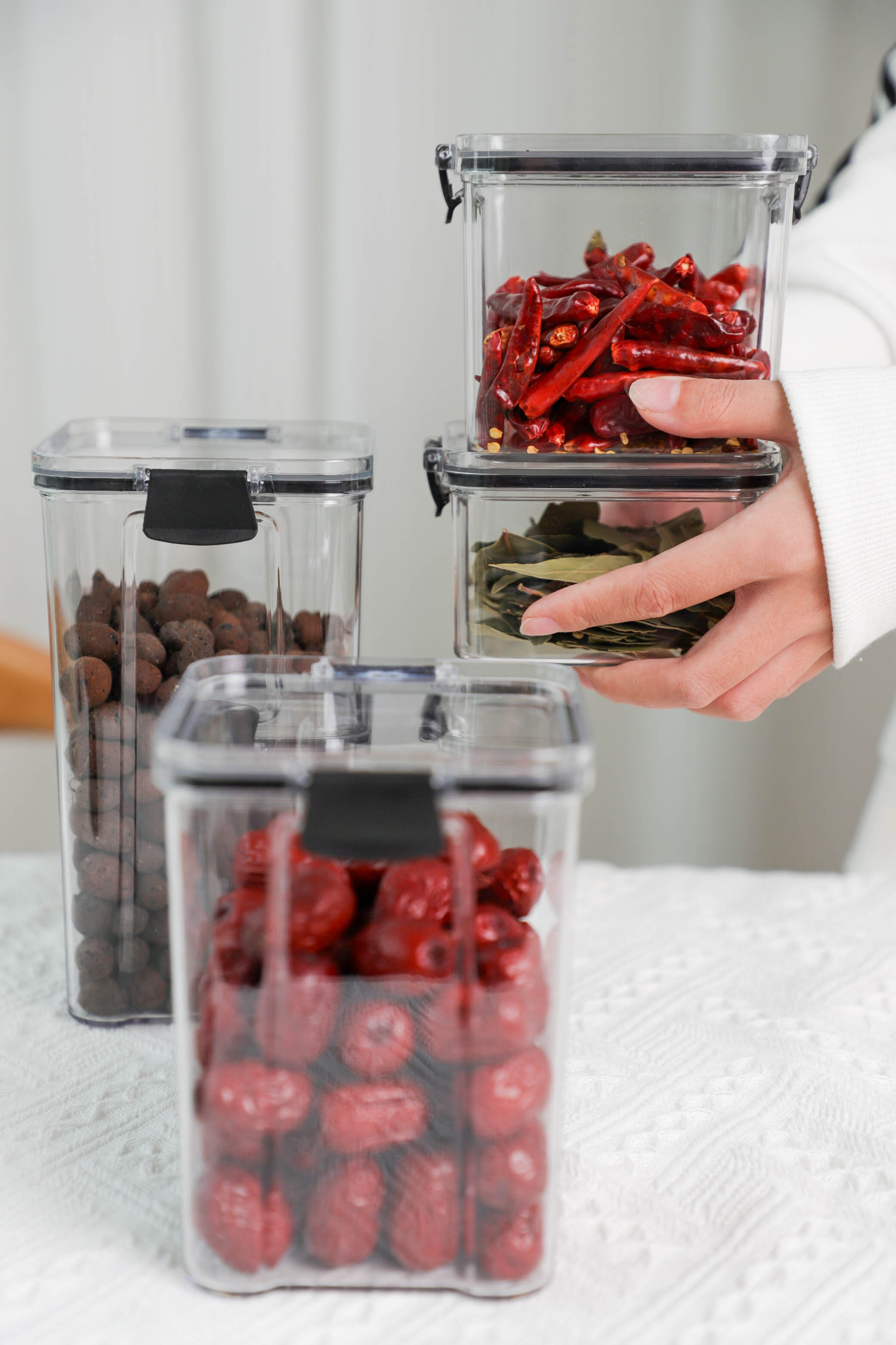 Dual-Lock Airtight Container Combo