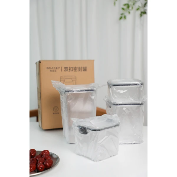 Dual-Lock Airtight Container Combo