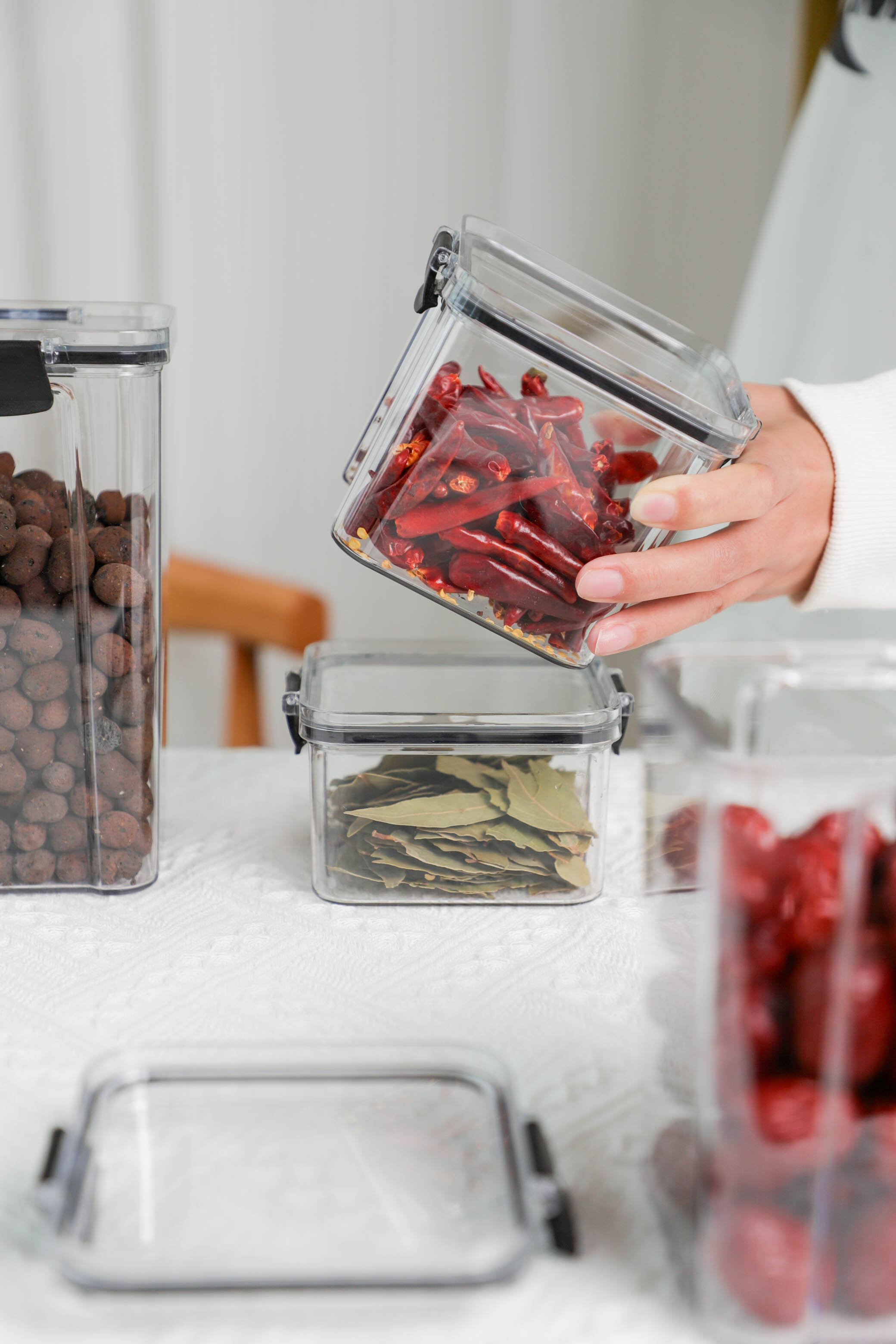 Dual-Lock Airtight Container Combo