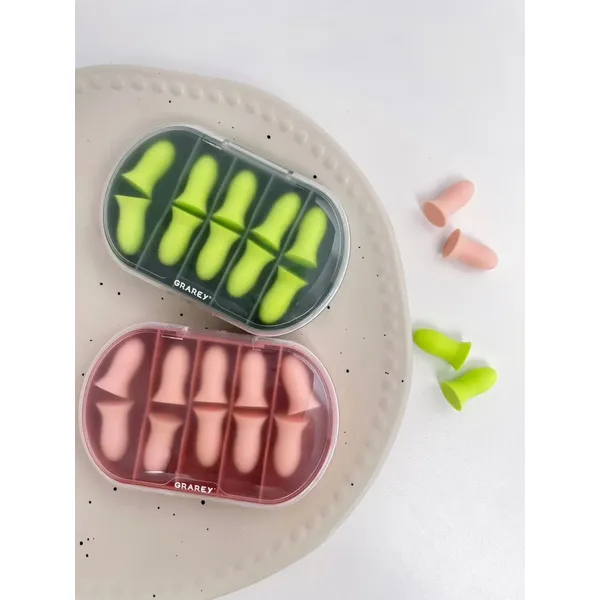 Noise Proof Earplugs+Capsule Portable Box