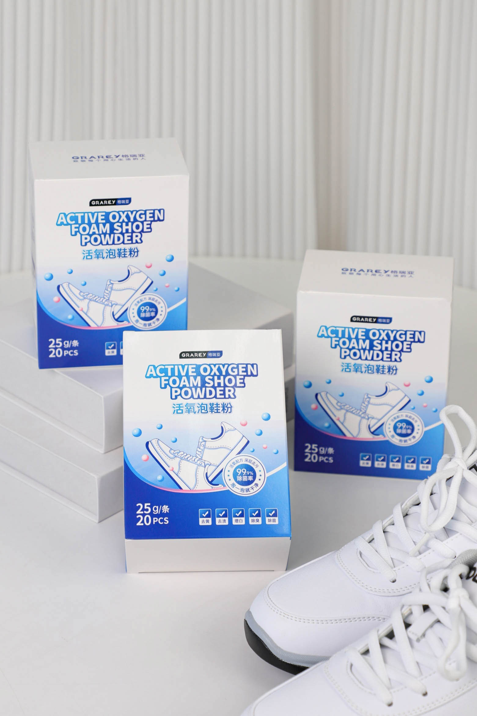 Active Oxygen Foam Shoe Powder