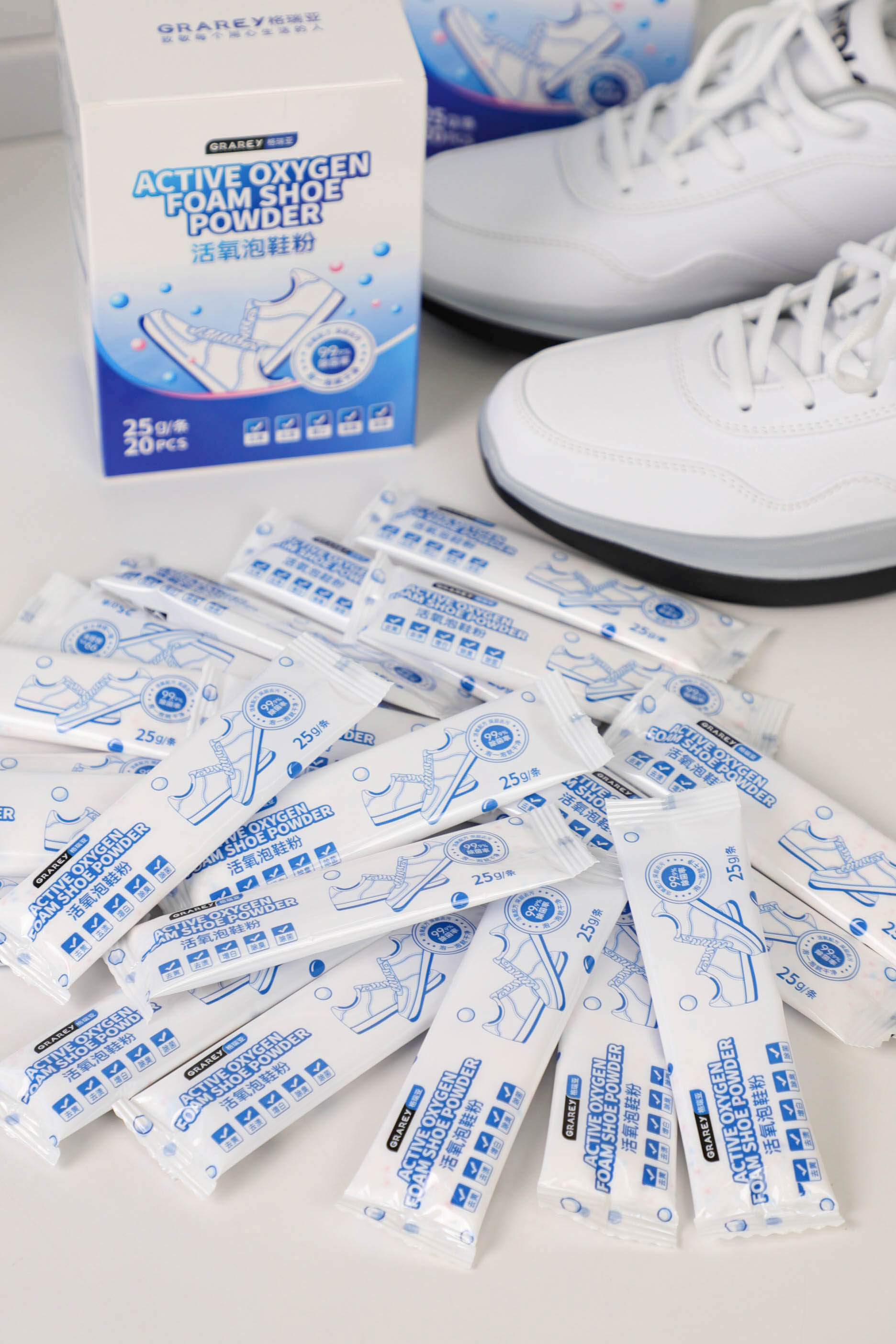 Active Oxygen Foam Shoe Powder