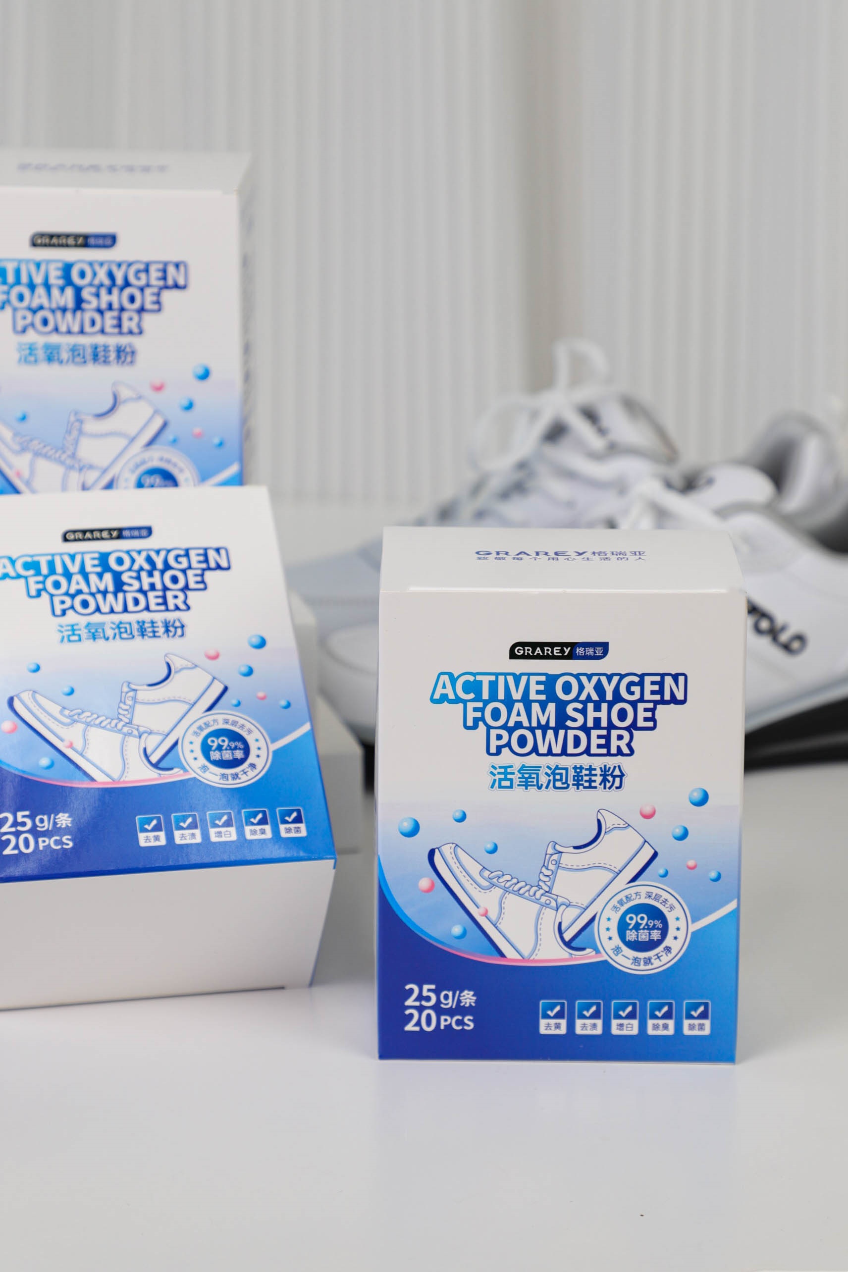 Active Oxygen Foam Shoe Powder