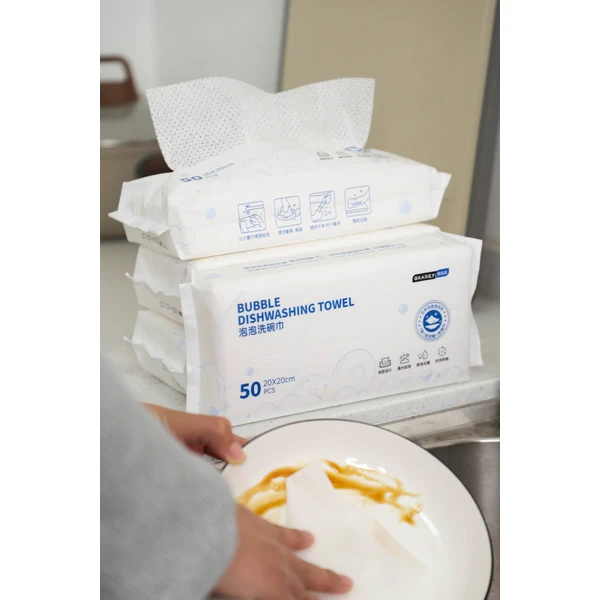 Bubble Dishwashing Towel 