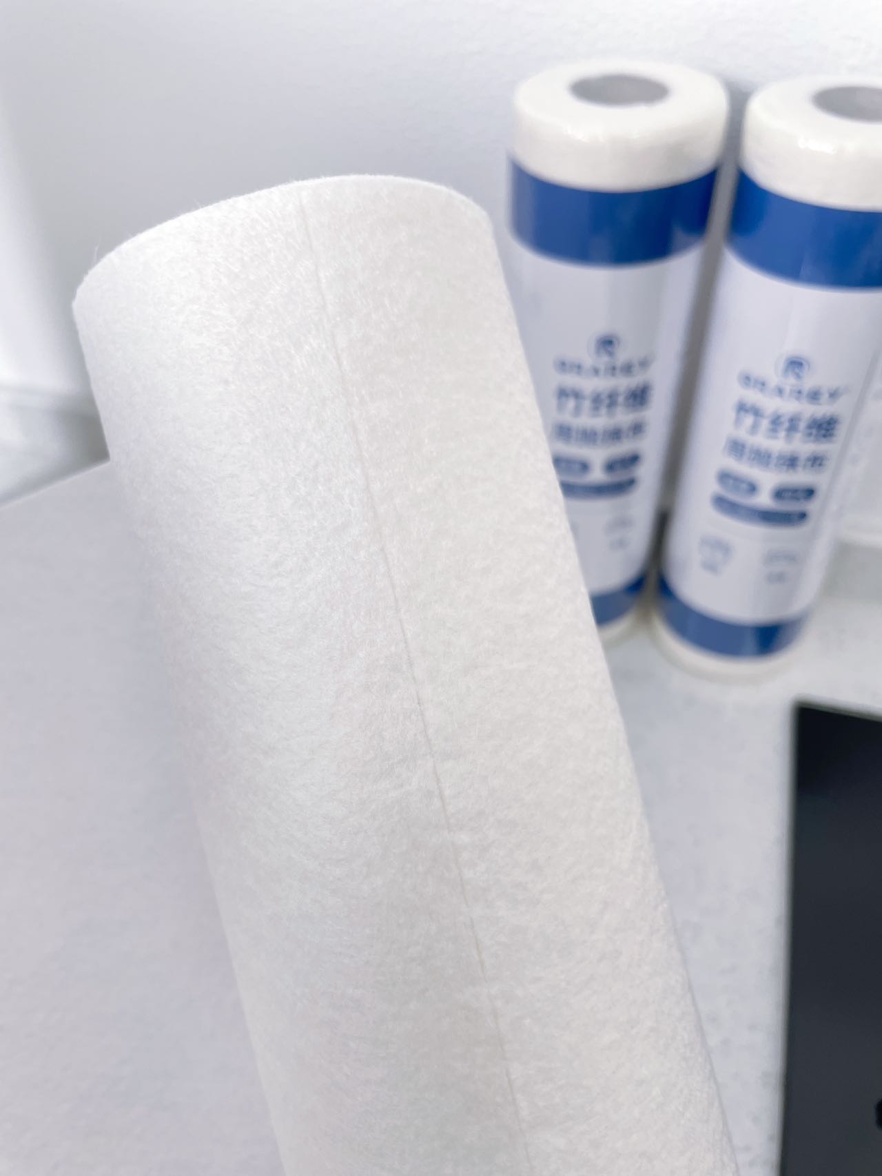 Wood Fiber Degreasing Rag