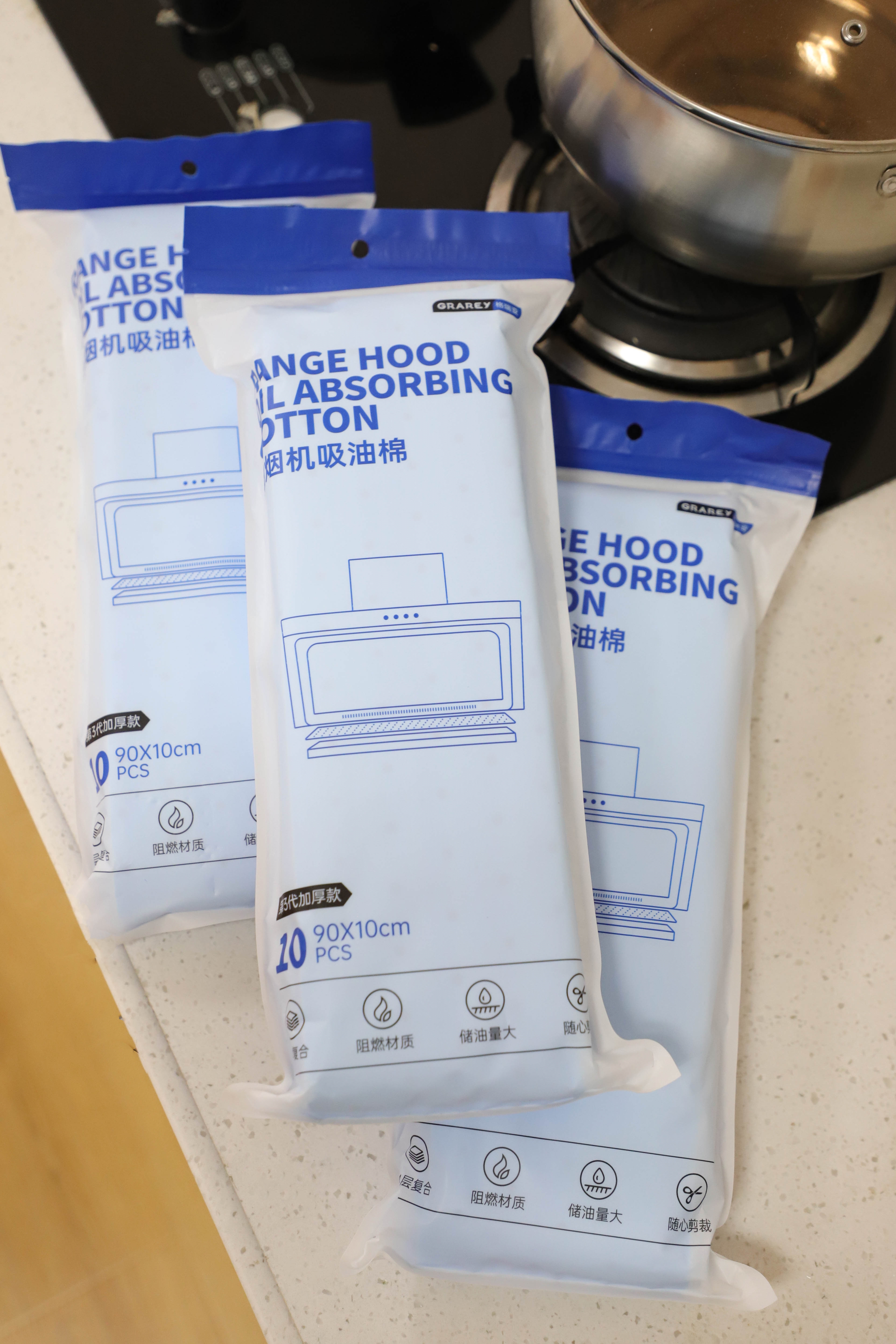 Range Hood Oil Absorption Cotton