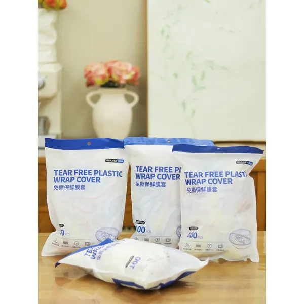 Tear-free Plastic Wrap Cover