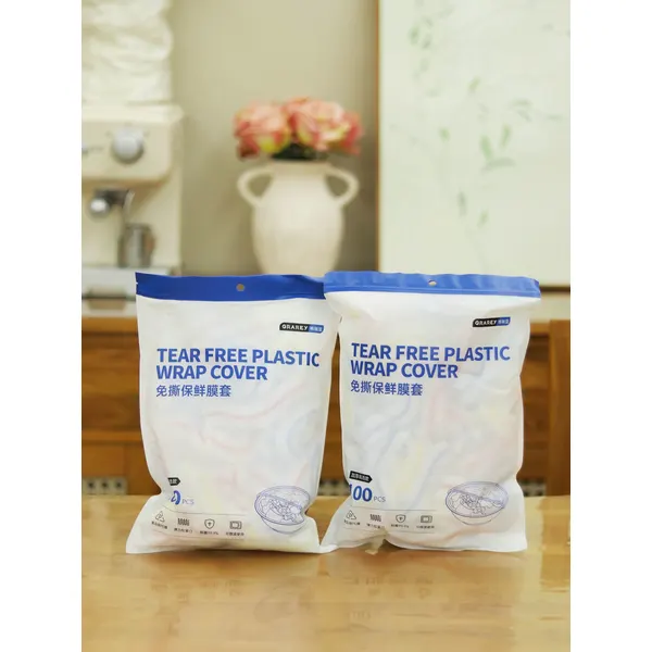 Tear-free Plastic Wrap Cover