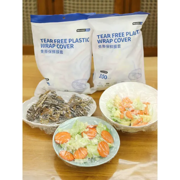 Tear-free Plastic Wrap Cover
