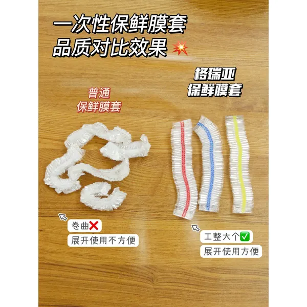 Tear-free Plastic Wrap Cover