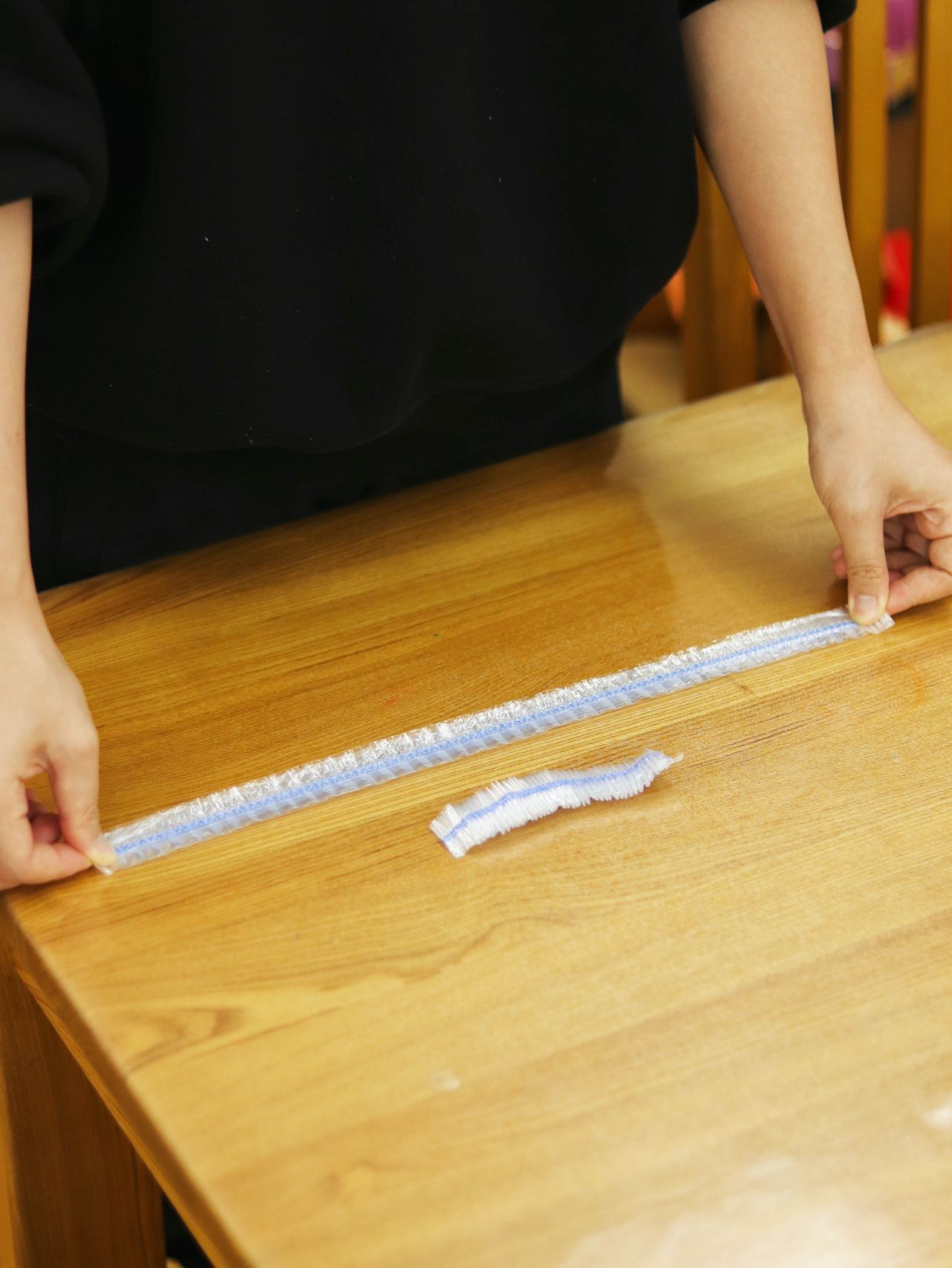 Tear-free Plastic Wrap Cover