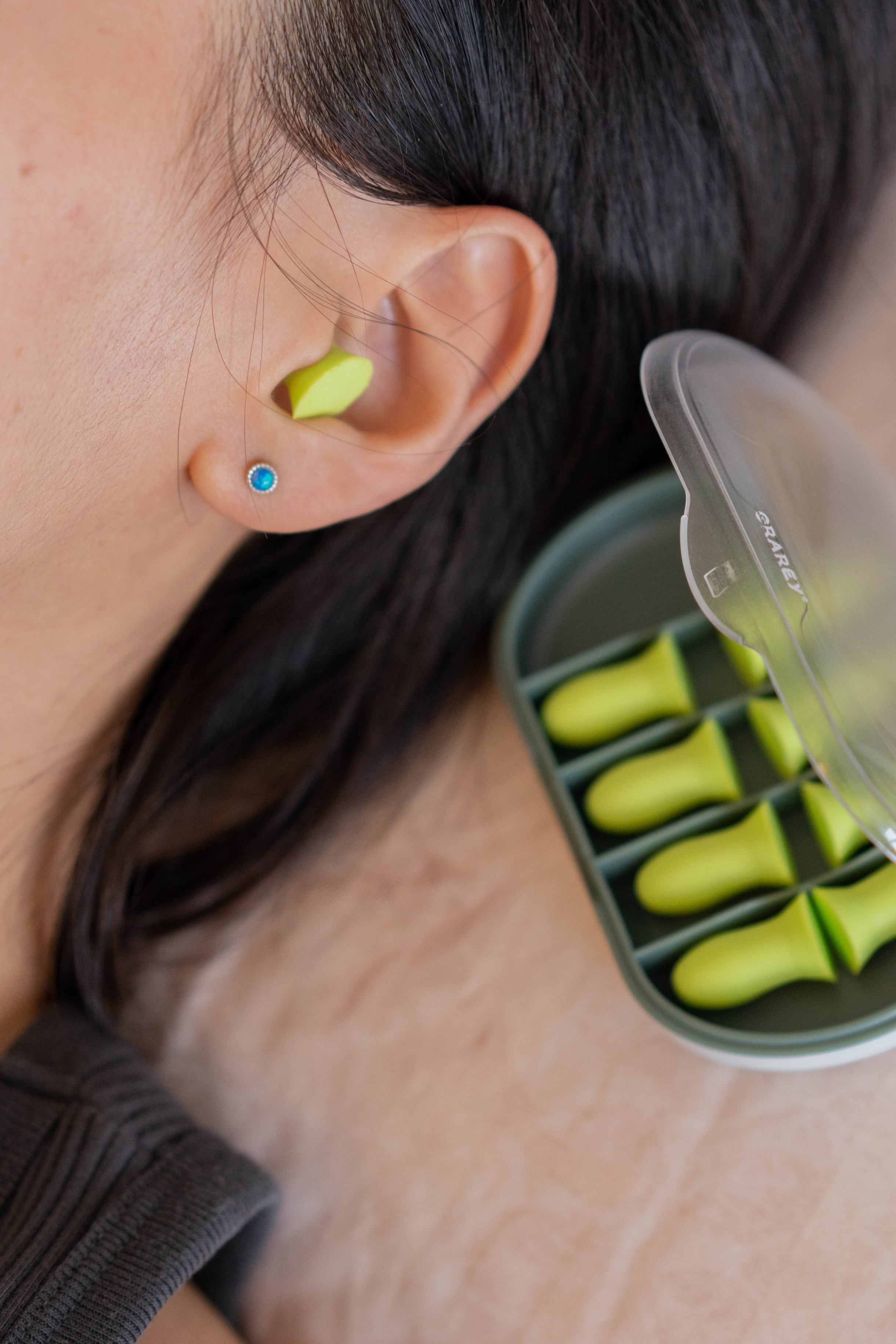 Noise Proof Earplugs+Capsule Portable Box