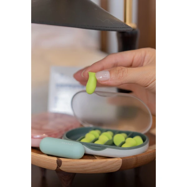 Noise Proof Earplugs+Capsule Portable Box