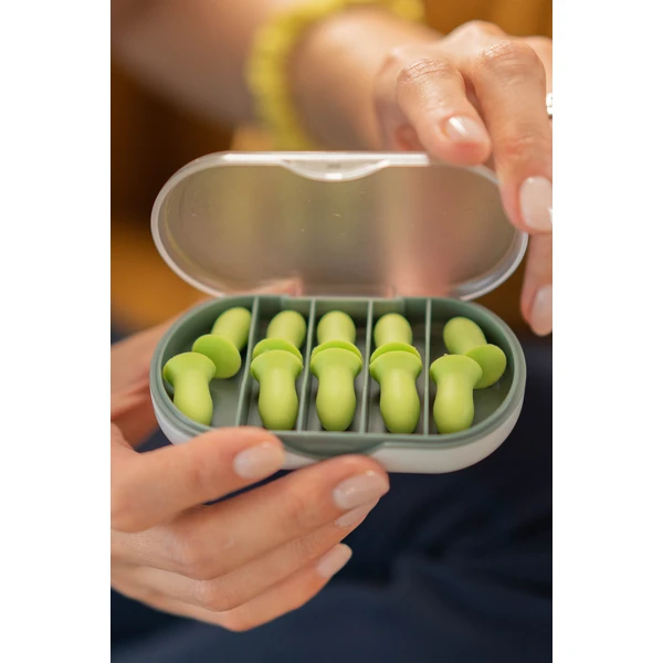 Noise Proof Earplugs+Capsule Portable Box