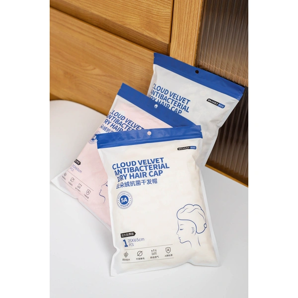 Cloud Velvet Antibacterial Dry Hair Cap