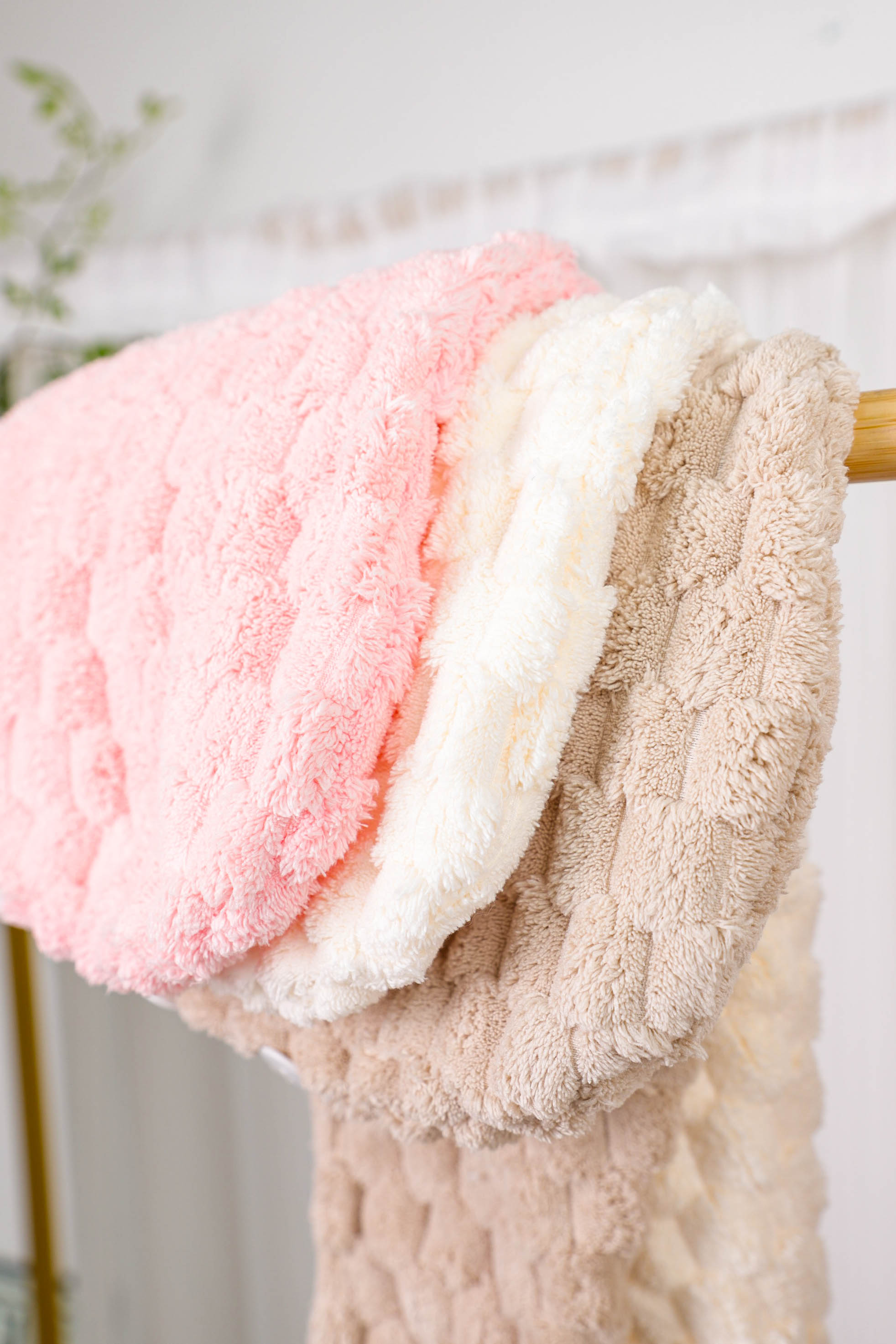 Cloud Velvet Antibacterial Dry Hair Cap