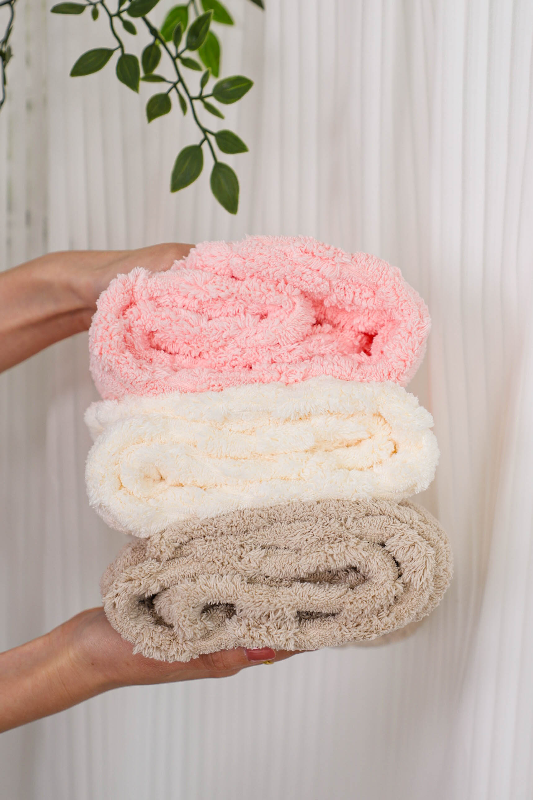 Cloud Velvet Antibacterial Dry Hair Cap