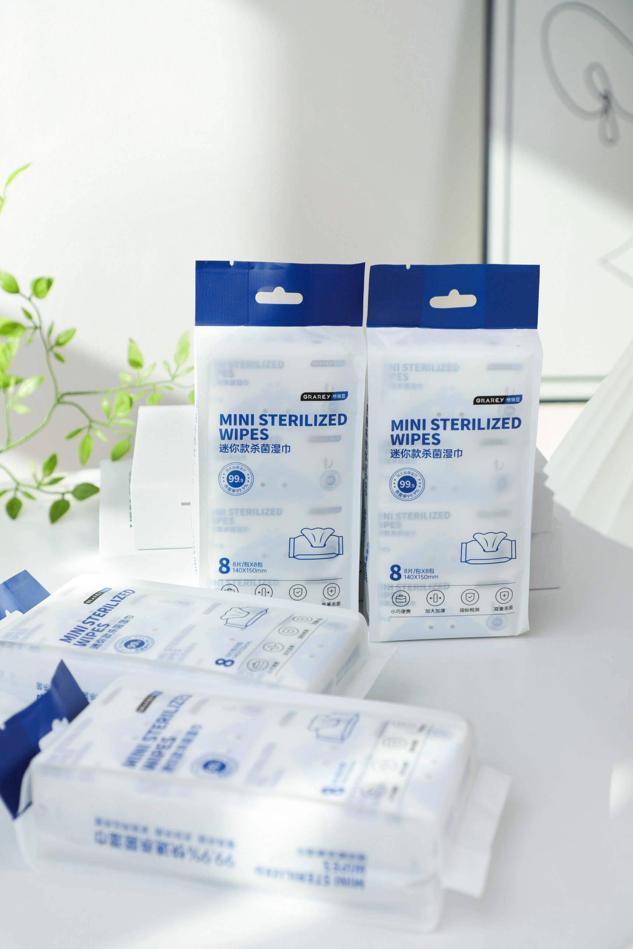 Mini Sterilized Wipes 