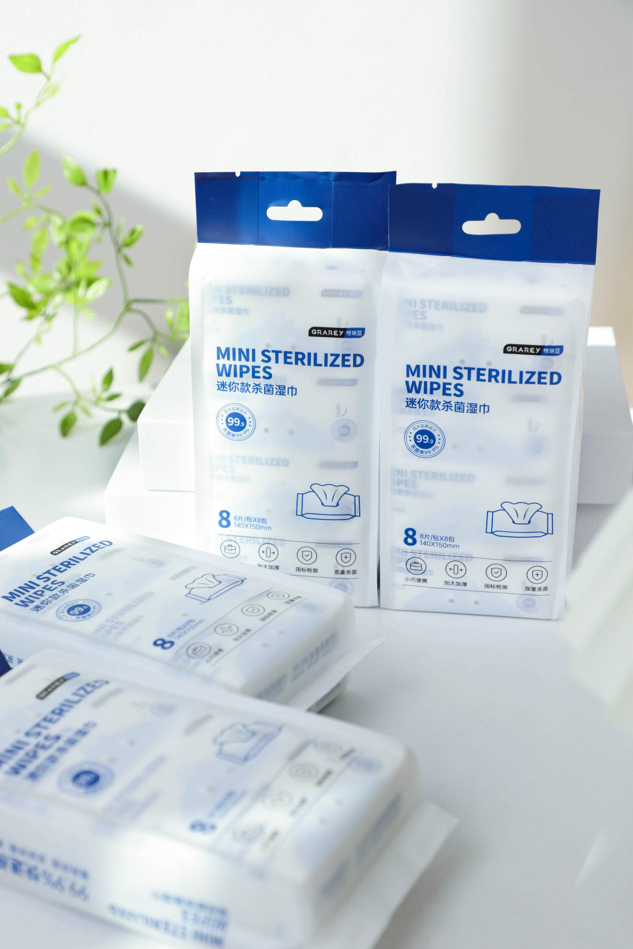 Mini Sterilized Wipes 