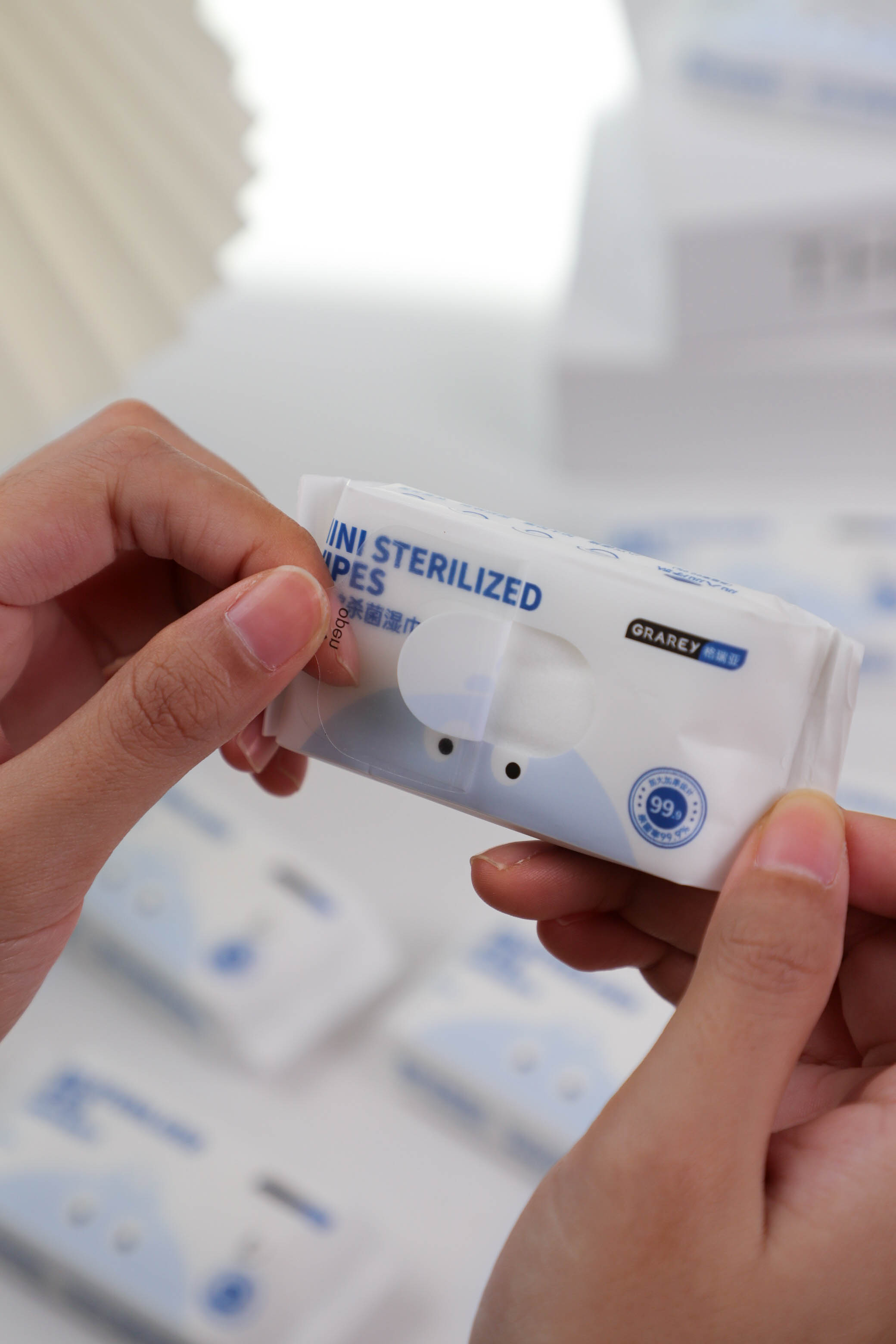 Mini Sterilized Wipes 
