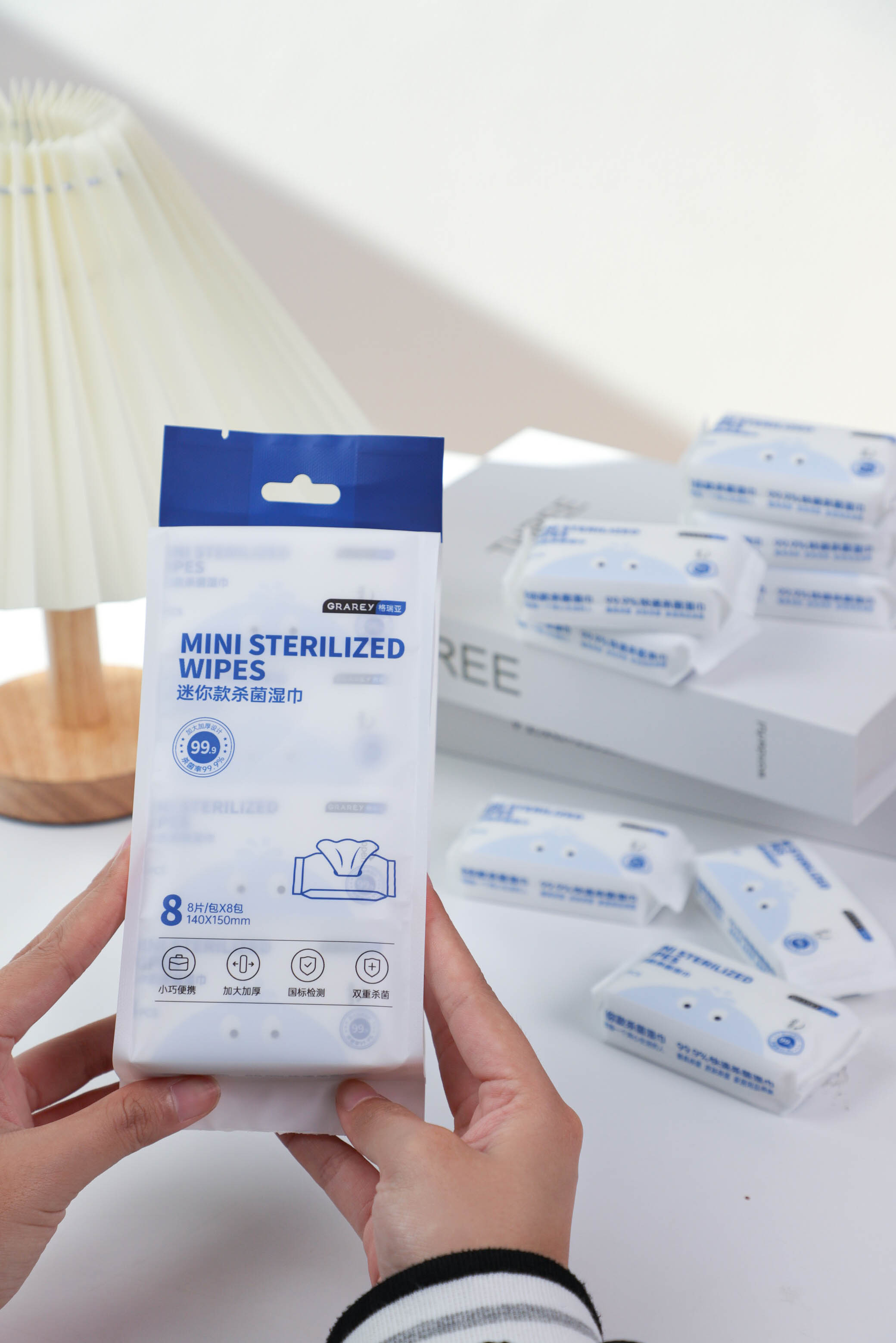 Mini Sterilized Wipes 