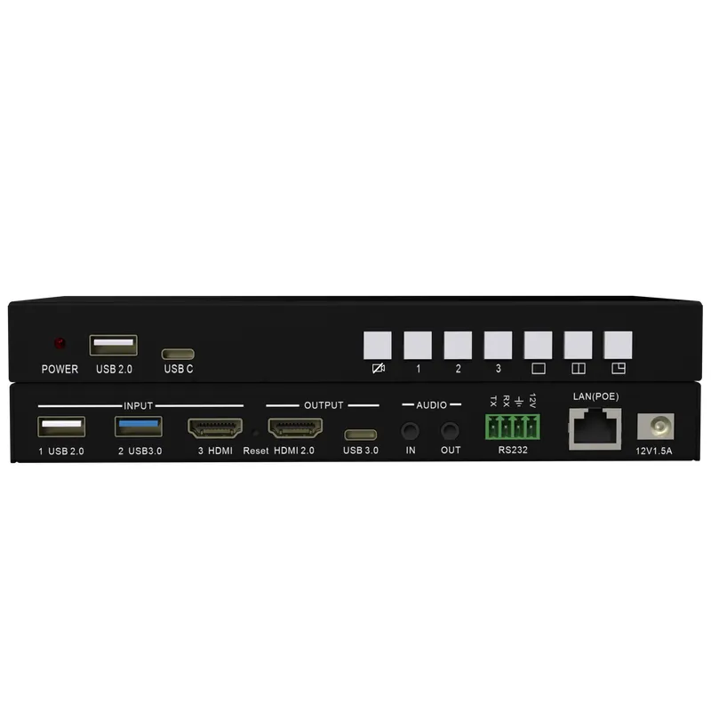 VM-10 USB and HDMI Source Switcher & Mixer