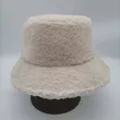 Winter Polyester Faux Shearling hat Bucket Hat