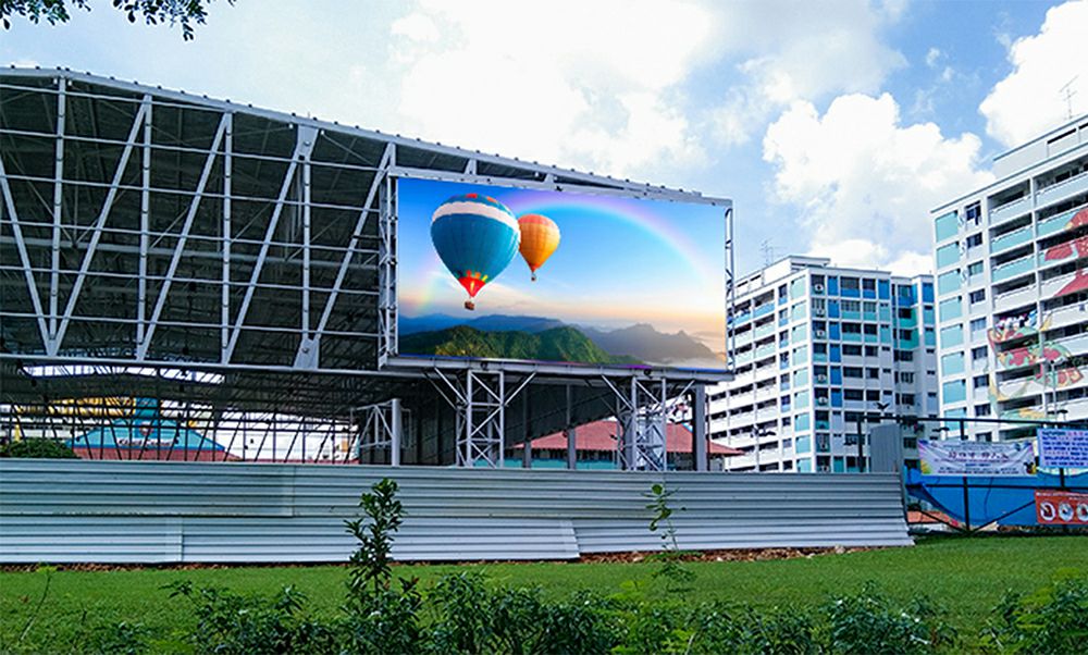 Singapore p10 outdoor full color LED display