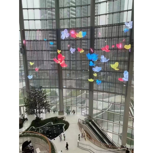 P3.91-7.81 Transparent LED Screen