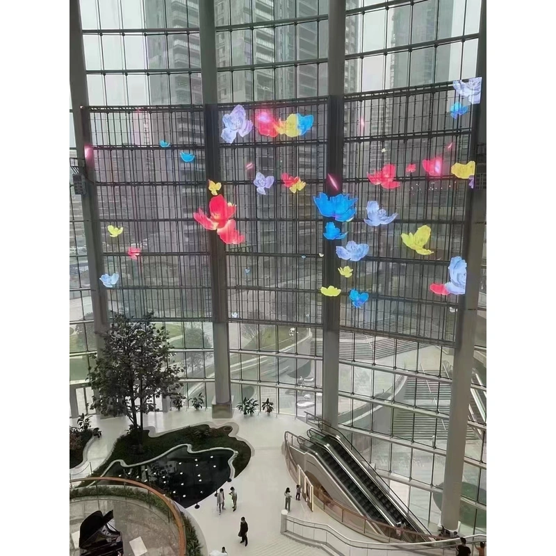 P3.91-7.81 Transparent LED Screen