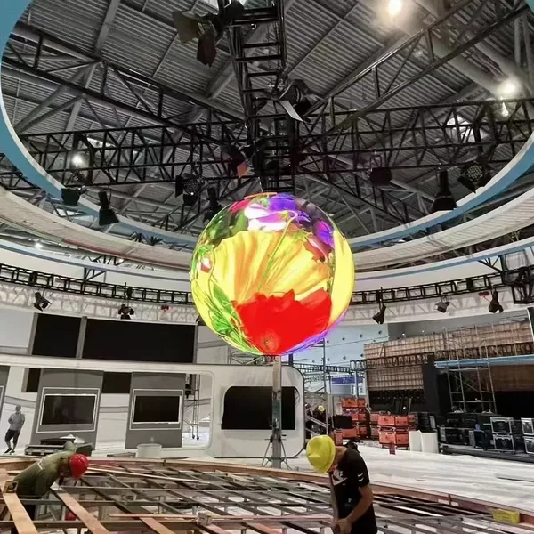 LED spherical screen