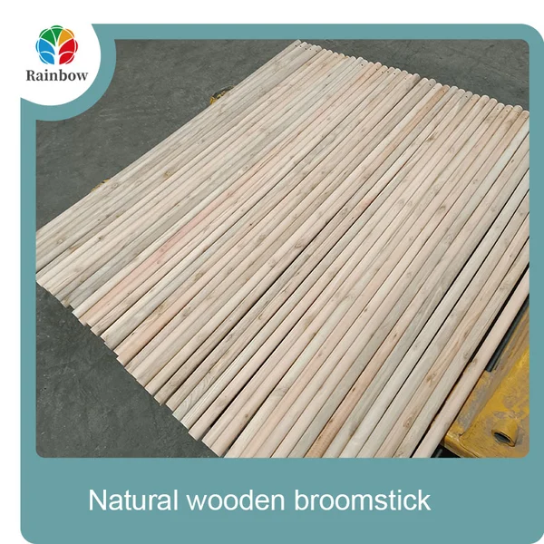wooden broomstick wooden mop handle brush stick broom handle
