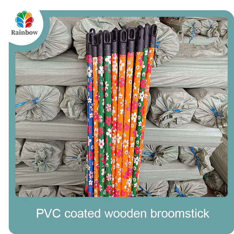 wooden broomstick wooden mop handle brush stick broom handle