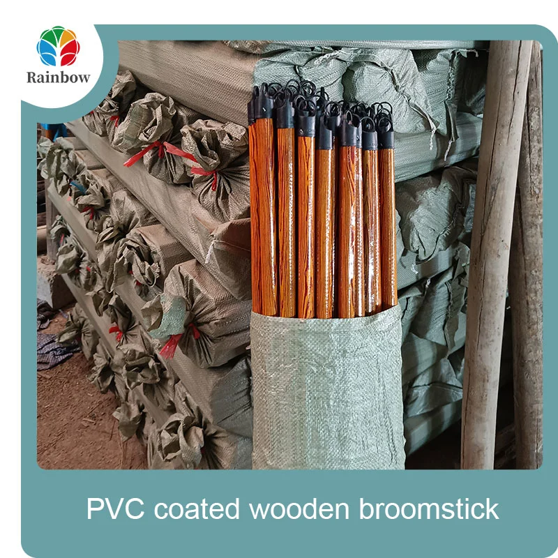 palo de escoba de madera mango de fregona de madera palo de cepillo mango de escoba