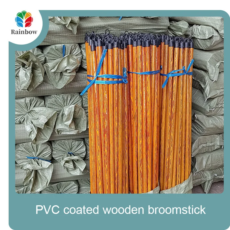 palo de escoba de madera mango de fregona de madera palo de cepillo mango de escoba