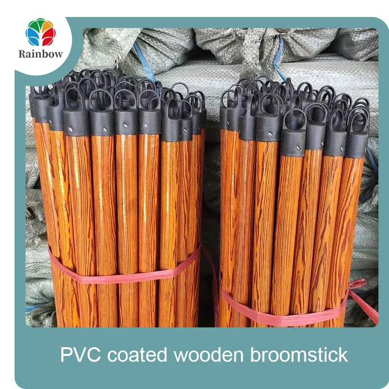 palo de escoba de madera mango de fregona de madera palo de cepillo mango de escoba