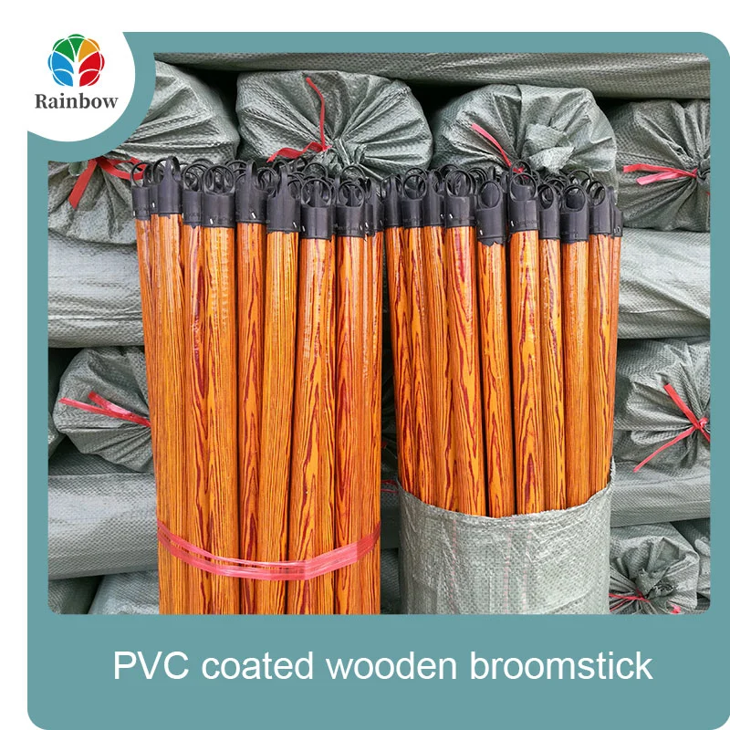 Manufacture hot selling 120cm  wooden broom wooden mop stick for mop